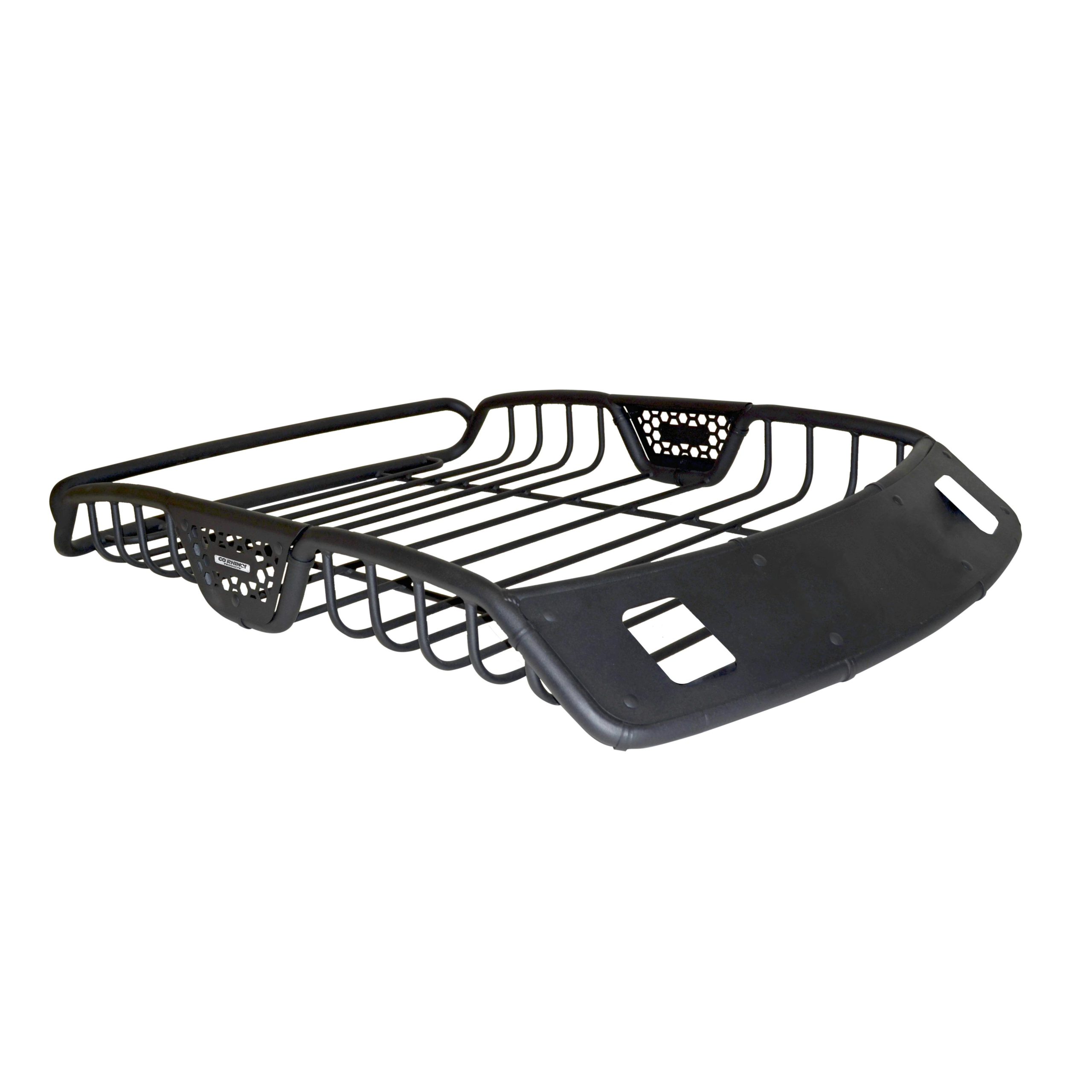 Go Rhino 59025T SR20 Tubular Steel Roof Rack With 2x Light Mount Openings - 48" Long
