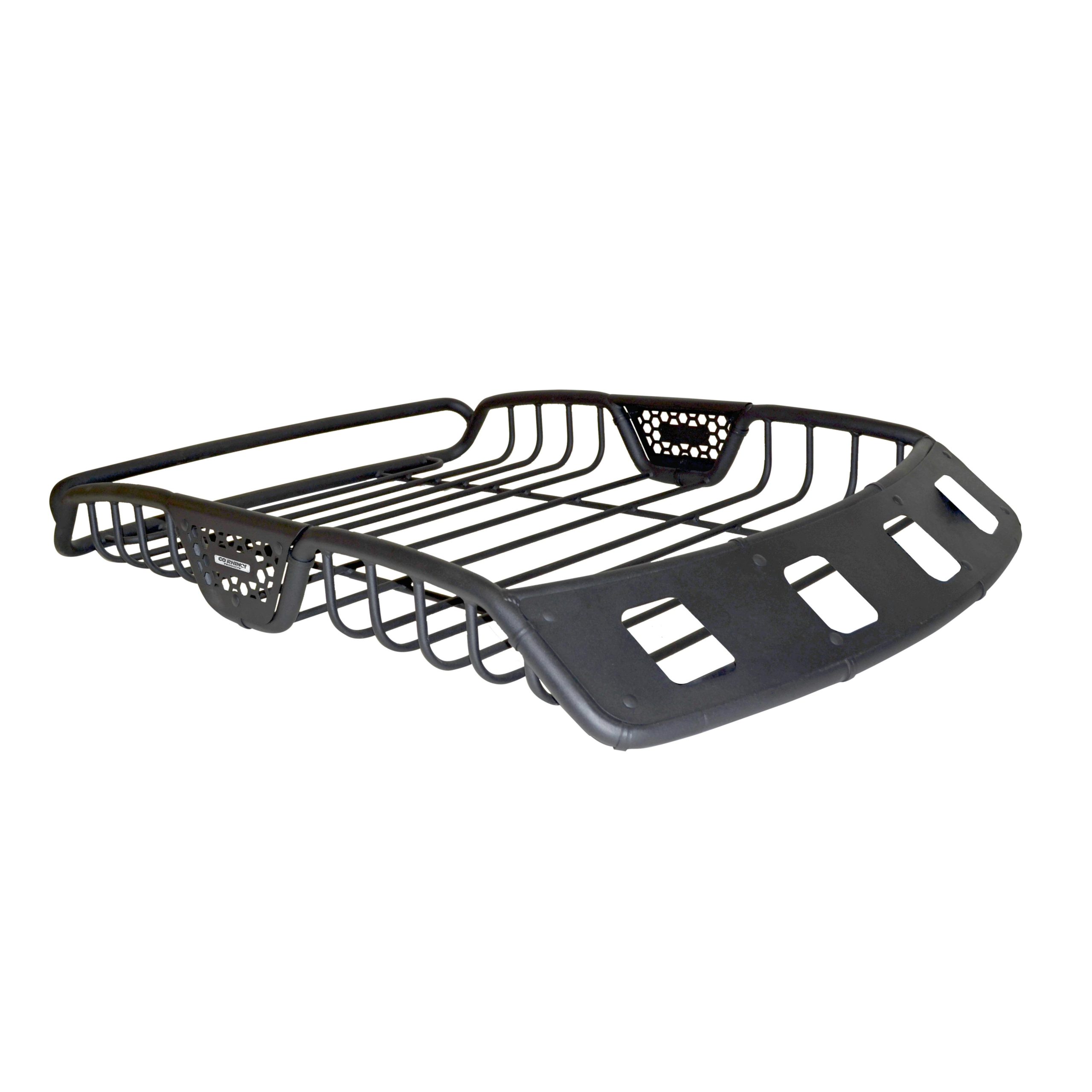 Go Rhino 59045T SR40 Tubular Steel Roof Rack With 4x Light Mount Openings - 48" Long