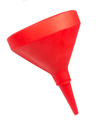Red D-Shaped Funnel R6200RD
