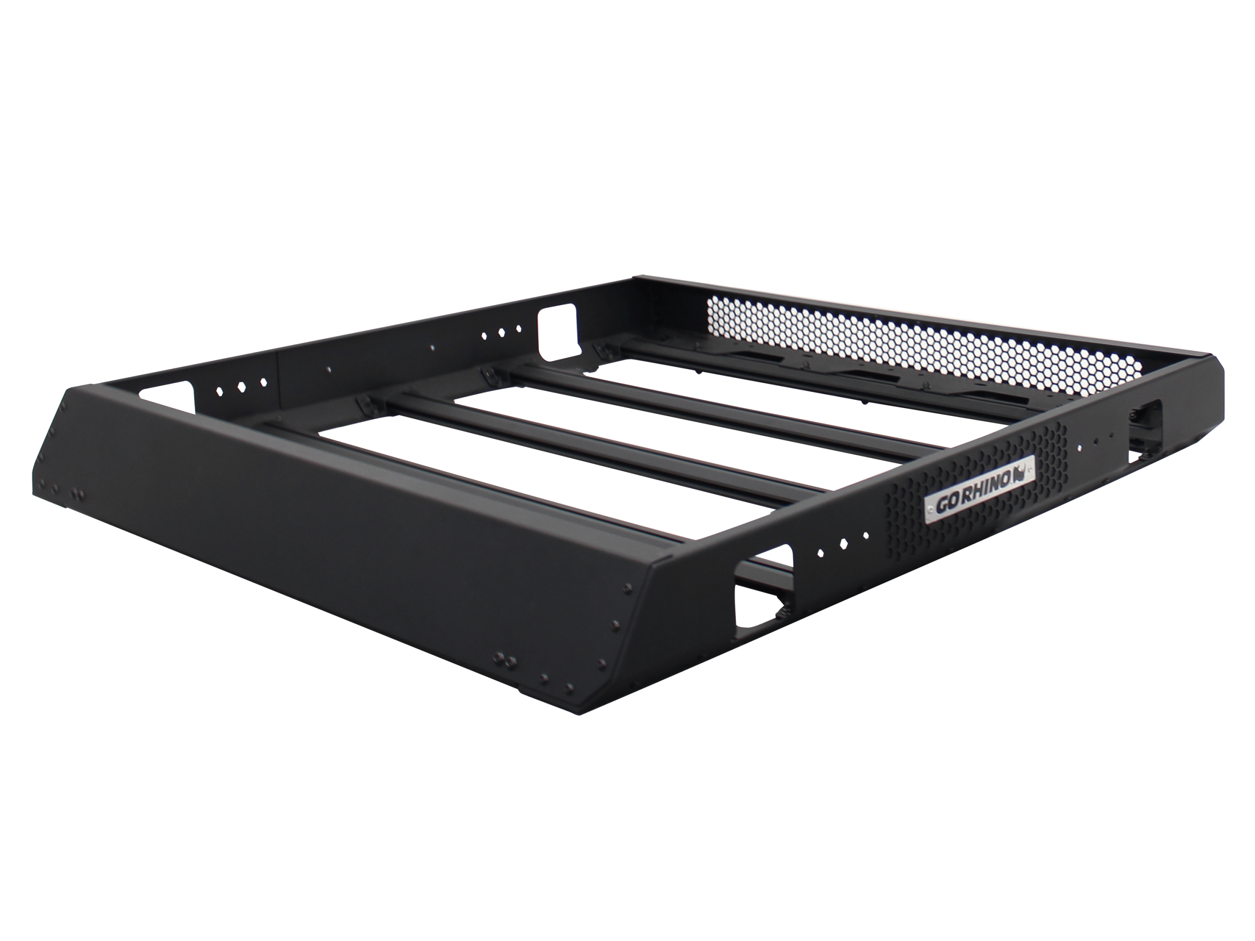 Go Rhino 5934048T SRM400 48" Long x 52" Wide Fabricated Customizable Steel Basket Roof Rack