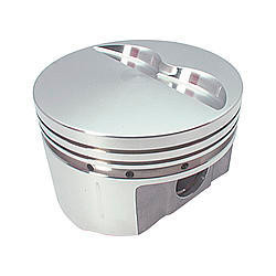 SRP Flat Top Forged Piston Set 4.155 Bore -5cc Small Block Chevy SRP138097