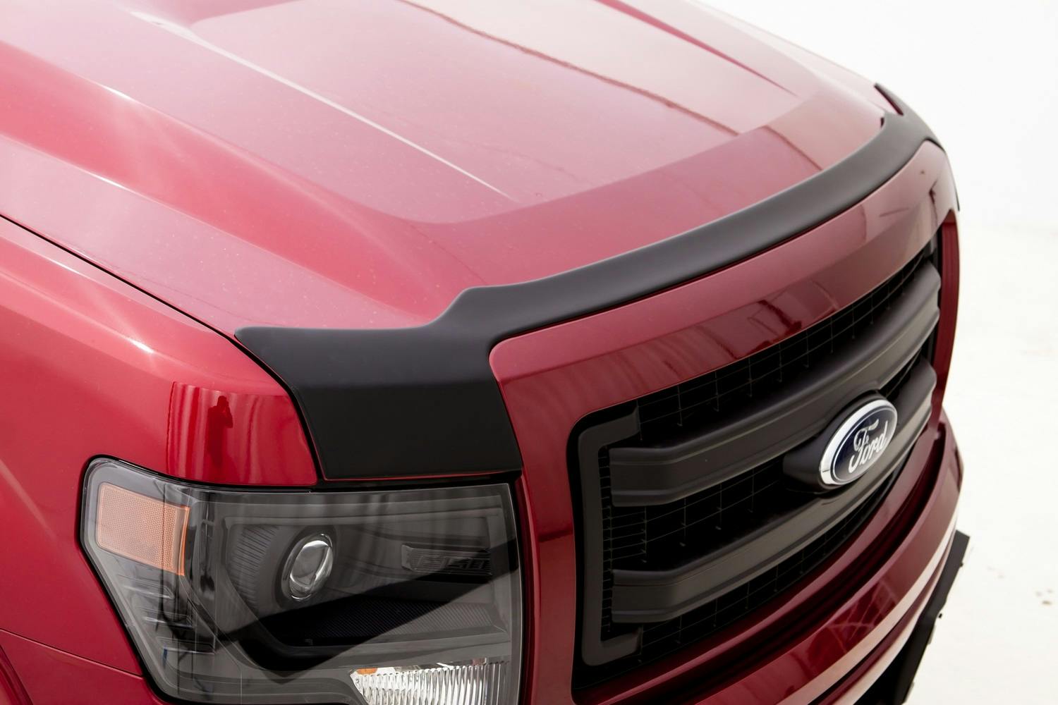 AVS 377032 Aeroskin Hood Protector; Matte Black