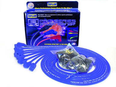 8mm Blue Pro Wire 90 Dgr 70650