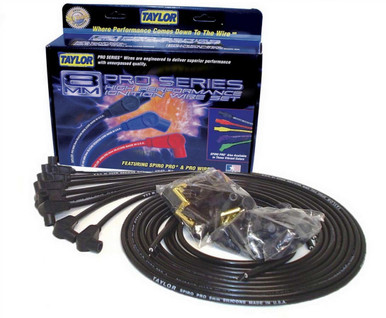 8mm Pro Wire 90 Degree BLACK 73051