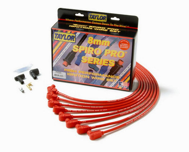 SBC 8MM Pro Race Wires- Red 76230