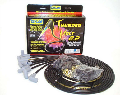 Univ Thundervolt Plug Wire Set 90 deg Black 83051