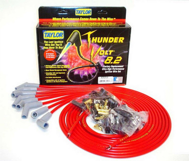 Univ Thundervolt Plug Wire Set 135 deg Red 83253