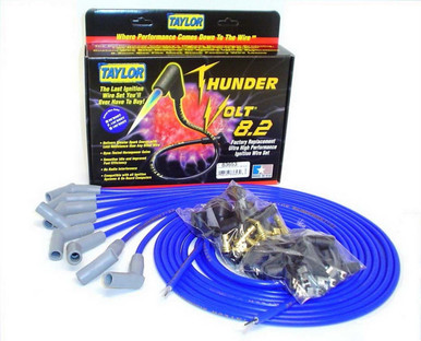 Univ Thundervolt Plug Wire Set 135 deg Blue 83653