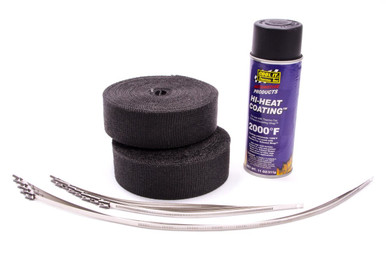 Exhaust Wrap Kit 8 Cyl Black 19222