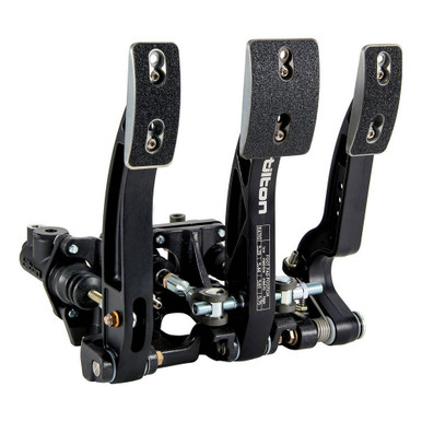 Triple Pedal Assy. Floor Mnt Aluminum 72-803