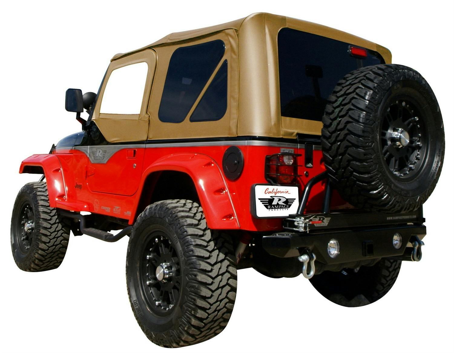 Rampage Products 912917 Factory Replacement Soft Top Jeep
