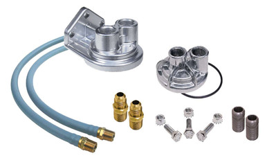 91-96 Ford V8 4.6L Single Filter Reloc Kit TRA1127
