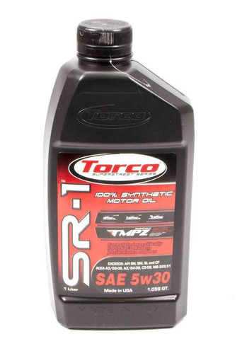 Torco SR-1 Synthetic Oil 5w30 1 Liter A160530CE
