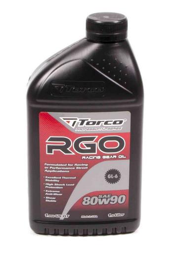 Torco RGO 80W90 Racing Gear Oil 1-Liter A248090CE