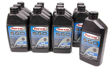 Torco SGO 75w140 Synthetic Racing Gear Oil Case/12 A257514C