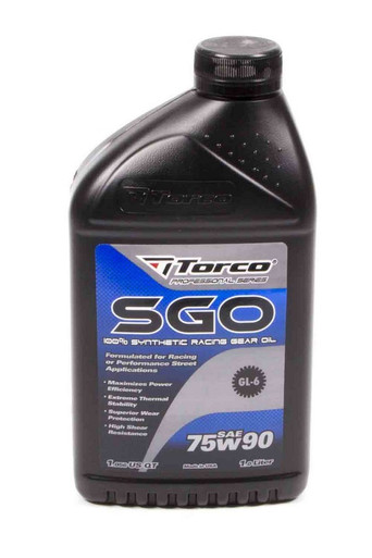 Torco SGO 75W90 Synthetic Racing Gear Oil 1-Liter A257590CE