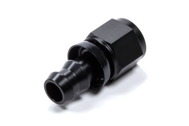 #8 Straight Hose End Push Lock HF-10008BLK