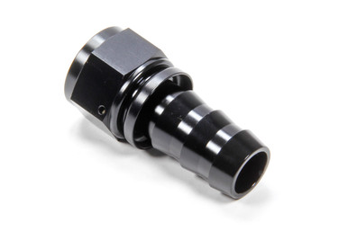 #16 Straight Hose End Push Lock HF-10016BLK