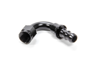 #10 120 Degree Hose End Push Lock HF-12010BLK