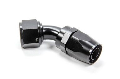 #12 45 Degree Swivel Hose End HF-24512BLK