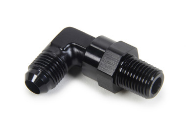 AN to NPT Swivel 90 Deg #6 x 1/4 HF-93062BLK