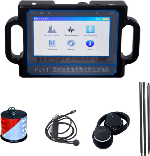 Underground Water Leak Detector 2 Meteri14OE Professional Ultrasonic Water Leak Sensor Underground Pipes Water Leak Alarm Detector