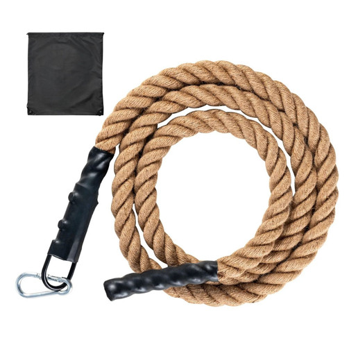 Gym Climbing Rope, 1.5" Diameter 25 ft Length Gym Fitness Training Rope, Gym Exercise Workout Rope for Adults, Climbing Rope for Fitness and Strength Training, Climbing Exercise, Home Workout