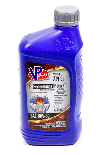 VP 10w30 HI-Performance Racing 1 Qt - 32oz VPF2955