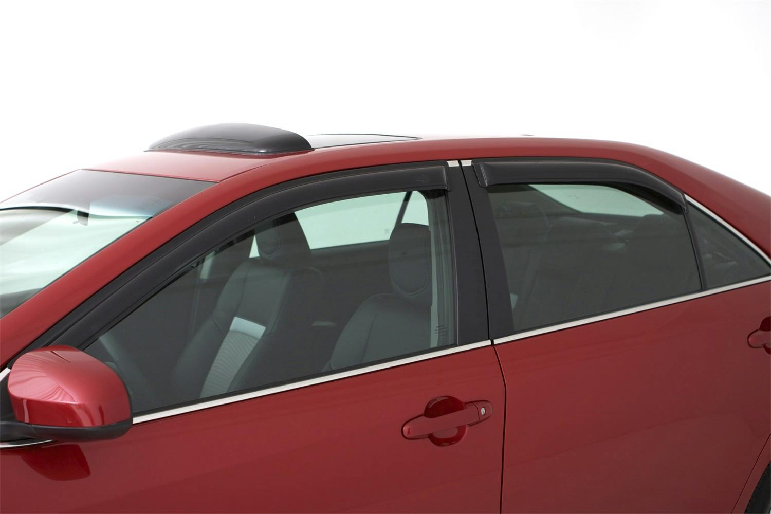 AVS 94767 Ventvisor Deflector; Smoke; Outside Mount; 4 pc.