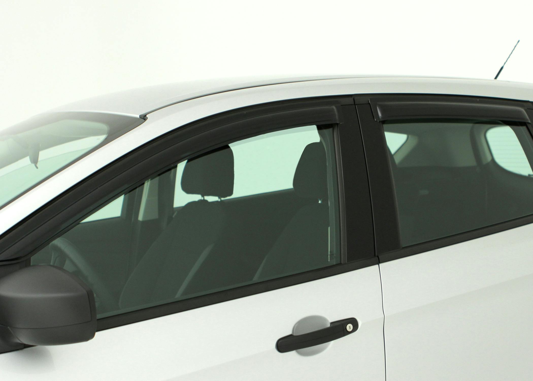 AVS 94199 Ventvisor Deflector; Smoke; Outside Mount; 4 pc.