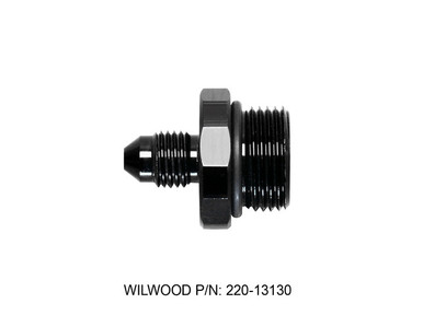 Wilwood Compact Remote Master Cylinder Inlet Fitting 11/16-20 to -3 AN 220-13130