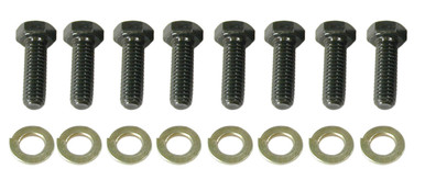 Wilwood 8 Bolt Rotor Bolt Kit 5/16-18 Thread 1.000 Length Hex Head Steel Black Oxide 230-0526