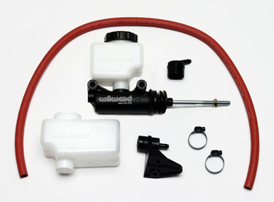 Wilwood Compact Remote Side Mount Master Cylinder 3/4" Bore Black E-Coat 260-12385