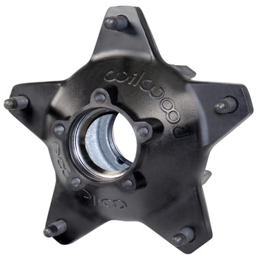 Wilwood Starlite 55 Rear Hub 5-Bolt Wide 5 Aluminum Black E-Coat 270-6513BD