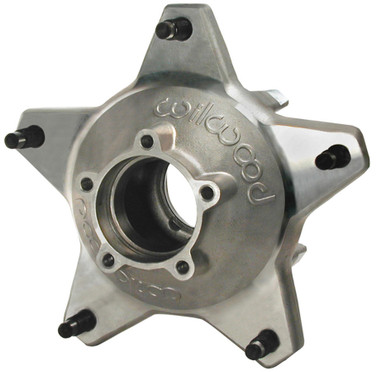 Wilwood Starlite 55 Rear Hub Wide 5 5-Bolt Drive Aluminum Natural 270-6513C