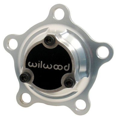 Wilwood 5-Bolt Drive Flange Starlite 55 5 x 3.980 in Bolt Pattern 24 Spline Aluminum Clear Anodized WIL270-6733