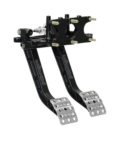 Wilwood Reverse Swing Mount Tru-Bar Brake and Clutch Pedal Assembly 5.1:1 Ratio 340-15073