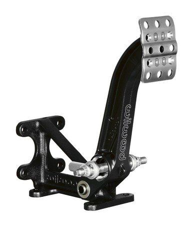 Wilwood Tru-Bar Floor Mount Brake Pedal 6:1 Ratio 9.60" Length Forward Mount 340-15078
