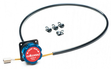 Wilwood Remote Brake Bias Adjuster Cable 5 ft Cable 3/8-24 Thread WIL340-4990