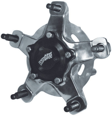 Winters Performance Rear 2-7/8" Wide 5 Hub Kit Aluminum Polished WIN3750