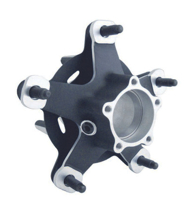 Winters rear magnesium Wide 5 hub with 24-spline drive flange bearings hardware wheel studs black K4045