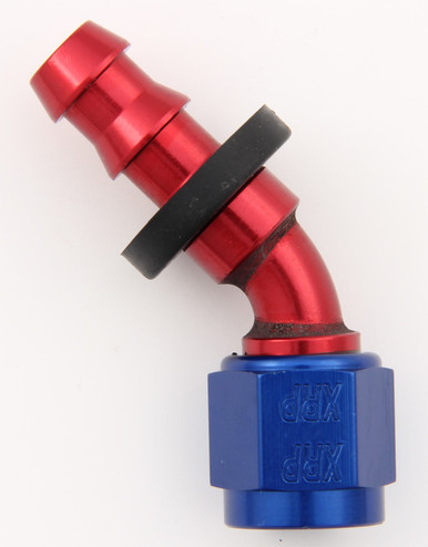 XRP #10 45 Deg Push-On Hose End XRP234510