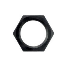 XRP #10 Bulkhead Nut-Alm. Black XRP992410BB
