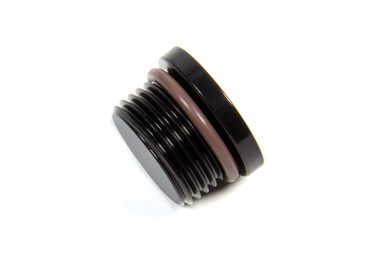 XRP `-12 ORB Internal Hex Port Plug Alum. - Black XRPIHP012
