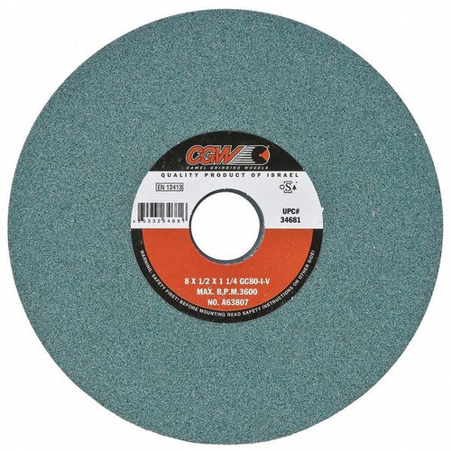 Surface Grinding Whl, 7X1/2X1-1/4 inches, T1, 34627 (10pk)