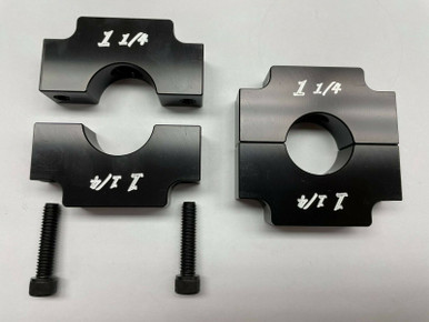 Weight Clamp Ballast Bar Mounts 1-1/4 Aluminum - Pair