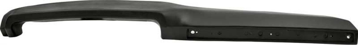 1969-70 Impala, Full Size Padded Dash, without Air Conditioning, Black, Urethane Reproduction
