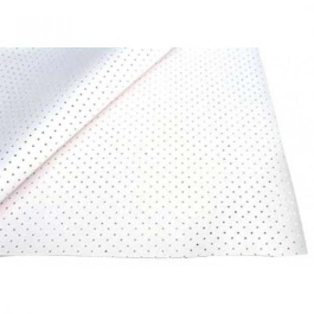 Ford Thunderbird Headliner, Perforated Vinyl, White, 1964-66