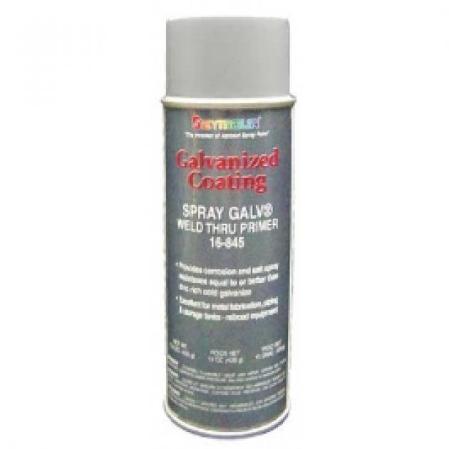 Cold Galvanizing Weld-thru Primer , Zinc, 15 Oz. Spray Can