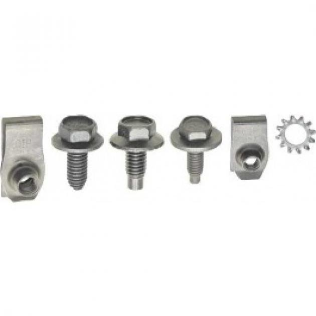 Ford Thunderbird Radiator Shield Hardware Kit, 1964-66